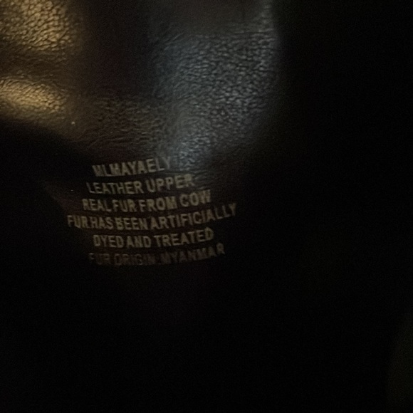 Marc Fisher Women's Mayaely Calf Hair High-Heel Booties SZ 9 EUC - Picture 8 of 13